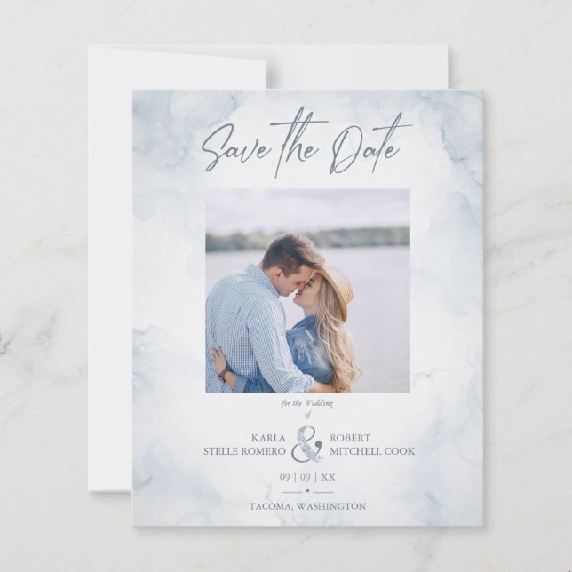 Budget Hochzeitshandgemälde Foto (Vorderseite)