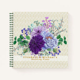 Budget Hochzeitsplaner Personalisiert Trendy Moder Notizbuch