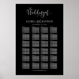 Budget Hochzeitsstift. Sie passen Farben an Poster