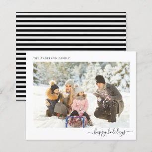 Budget Holiday Foto Modernes Minimal 2024 Karte