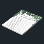 Budget How Well Do You Know the Bride Game Notepad Notizblock<br><div class="desc">Suchen Sie eine kostengünstige und preisgünstige Option für Ihre Brautparty-Spiele? Nun, wir sind hier, um zu helfen! Dieses 40-seitige Notizblock ist eine großartige Möglichkeit, Geld retten und gleichzeitig sicherzustellen, dass jeder eine Explosion in Ihrem Brautparty hat. Reißen Sie die Bettwäsche leicht ab und geben Sie sie jedem Gast! Brauchen Sie...</div>