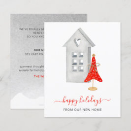 Budget Hygge New Zuhause Weve Moved Holiday Card