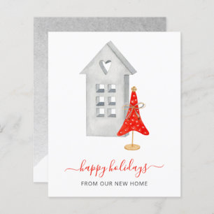 Budget Hygge New Zuhause Weve Moved Holiday Card