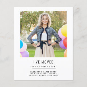 Budget Ich habe das Adresswechsel-Foto verschoben