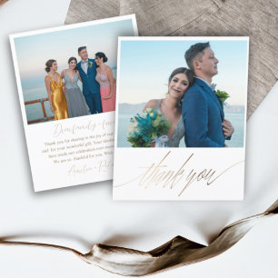 Budget Imitate Gold 2 Foto Vielen Dank