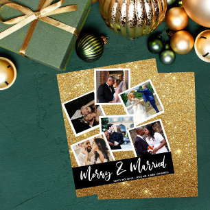Budget Imitate Gold Glitzer Multi Foto Merry Verhe