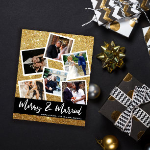 Budget Imitate Gold Glitzer Multi Foto Merry Verhe Flyer