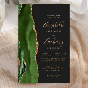 Budget Jäger Grün Gold Achat Dunkle Hochzeit