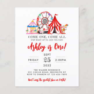 Budget Karneval Circus Ausstellung Party Geburtsta