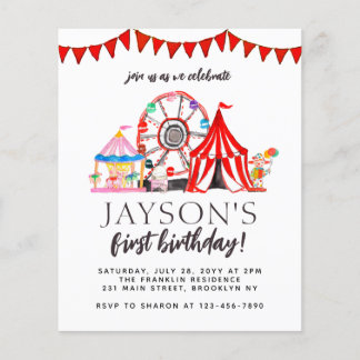 Budget Karneval Circus Country Fair Kindergeburtst