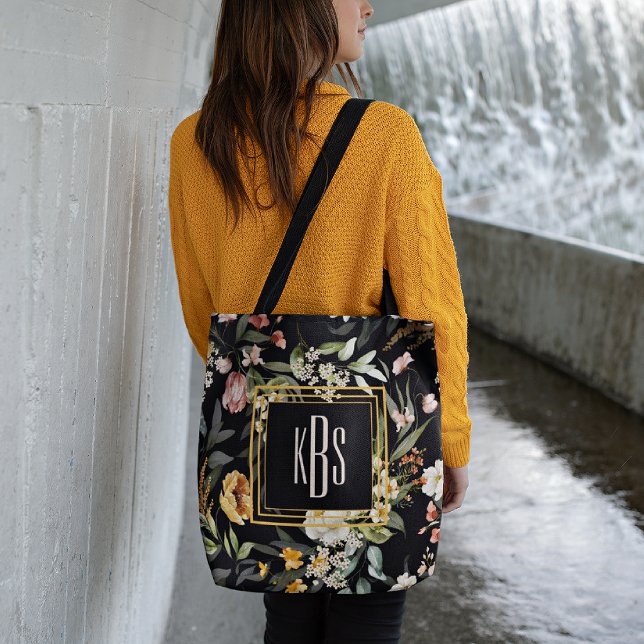 Budget Kaufen Monogram Wasserfarbe Kunst Florals S (Von Creator hochgeladen)