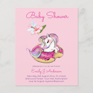 BUDGET Kinderdusche Niedlich Einhorn Donut Girls P