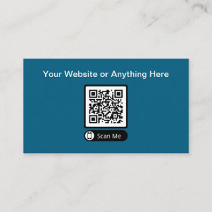 Budget Kleine QR-Code-Visitenkarten Telefonnummerkarte