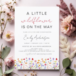 Budget Kleine Wildblume auf der Way Baby Dusche
