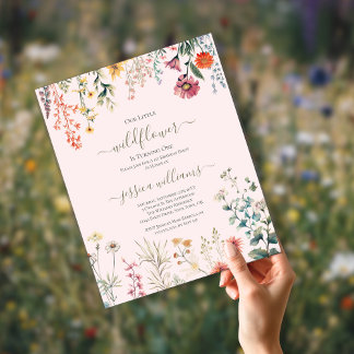 Budget Kleine Wildblume drehen einen 1. Geburtstag