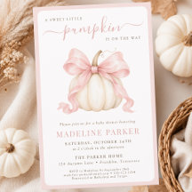Budget Kleiner Kürbis Rosa Schleife Baby Mädchen S