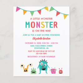 Budget Kleines Monster Baby Dusche Halloween