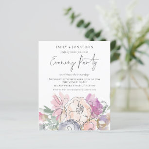 Budget Künstlerisch Florals Wedding Abend Party Ei