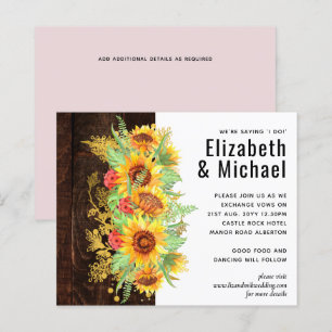 Budget Landhausstil Sommer Sonnenblumen Florale Ho