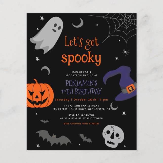 Budget Lasst uns jedes Jahr ein kurzes Halloween-F (Vorderseite)