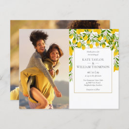 Budget Lemons Blossom Grüne Fotos Hochzeit