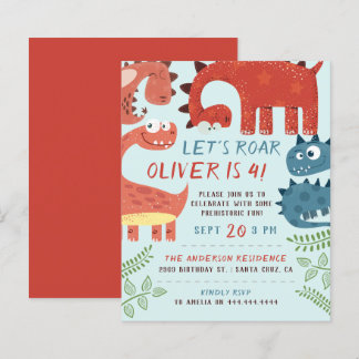 Budget Let's Roar Dino Children's Birthday Party