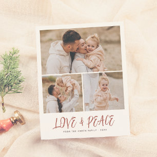 Budget Liebe & Peace 3 Foto Weihnachtsfeiertag