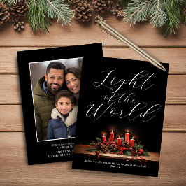 Budget Light of the World Bible Verse Weihnachten