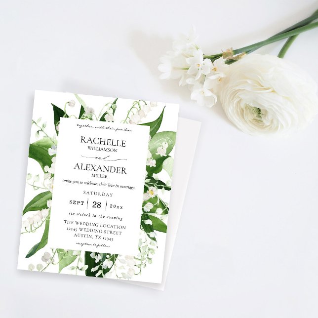 Budget Lily of the Valley White Floral Wedding 2 (Von Creator hochgeladen)