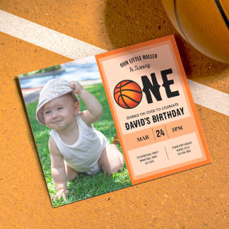 Budget Little Baller Basketball Foto 1. Geburtstag