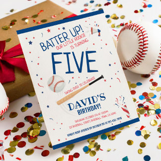 Budget Little Rookie Baseball Einladung zum Geburt