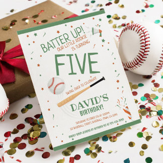 Budget Little Rookie Baseball Green Geburtstag