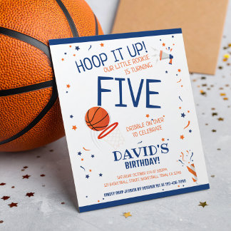 Budget Little Rookie Basketball Blue Geburtstag