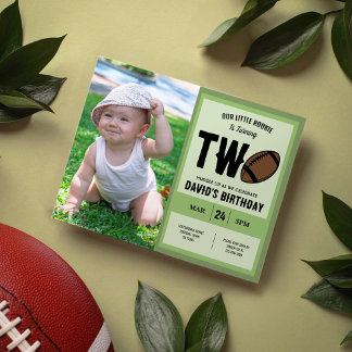 Budget Little Rookie Football Foto 2. Geburtstag