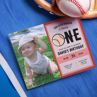 Budget Little Slugger Baseball Foto 1. Geburtstag