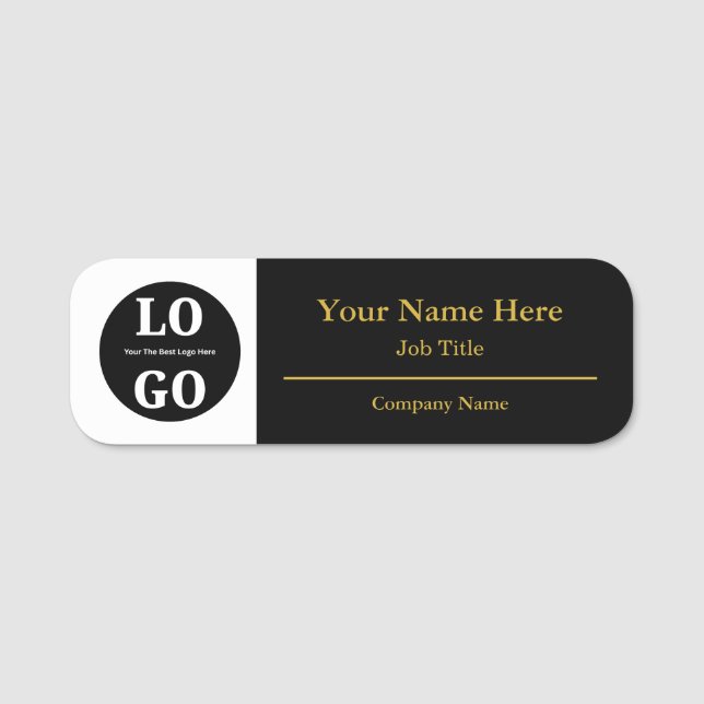 Budget-Logo Firmenidentifikation Namensschild (Vorderseite)