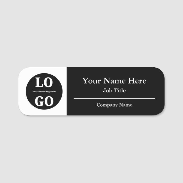 Budget-Logo Firmenidentifikation Namensschild (Vorderseite)