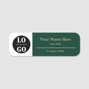 Budget Logo Firmenidentifikations-Namensschild Namensschild