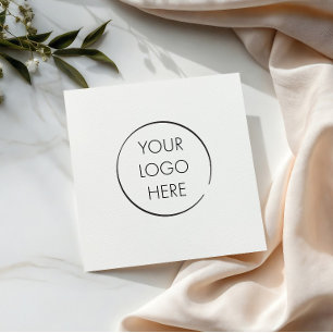 Budget-Logo-Serviette, Geschäft Marketing Branded Serviette