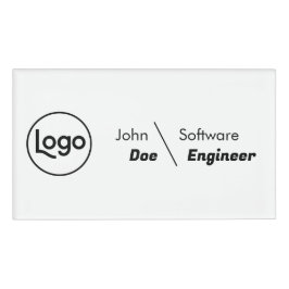 Budget-Logoschilder Mitarbeiternamensschild Namenschild
