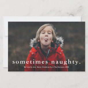 Budget Lustig Unanständig 3 Foto Weihnachtskarte