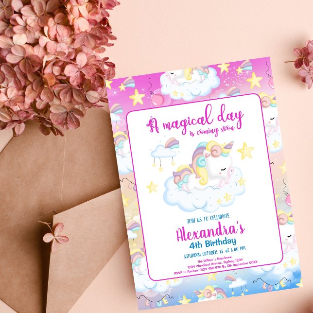 Budget Magical Unicorn Rainbow Birthday Party (Von Creator hochgeladen)