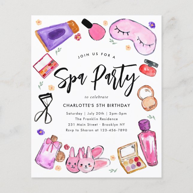 Budget Makeup Pajama Girls Slumber Wellness-Center (Vorderseite)