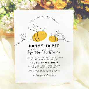 Budget Mama wird zur Biene Baby Shower