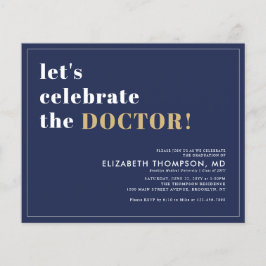 Budget Medical School Grad Doktor Graduation Party