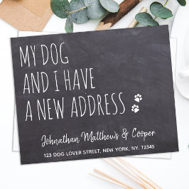 Budget Mein Hund und ich neue Adresse wir verschob