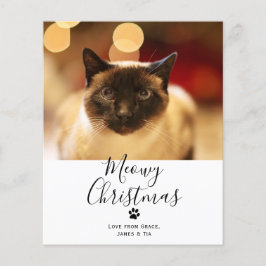 BUDGET MeowChristmas Pet Weihnachtskarte