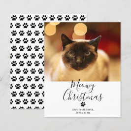 BUDGET MeowChristmas Pet Weihnachtskarte