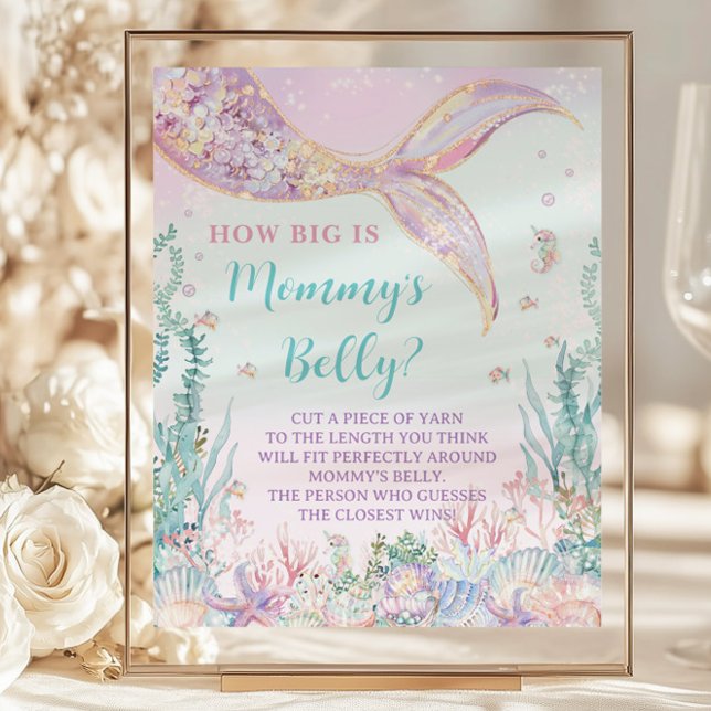 Budget Mermaid Baby Wie groß ist Mama's Bauch Game (Von Creator hochgeladen)