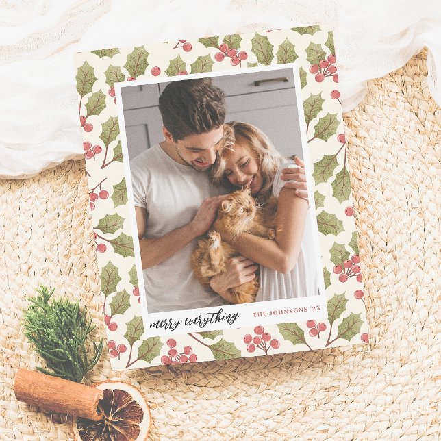 Budget Merry Alles Weihnachten Holly Foto (Von Creator hochgeladen)